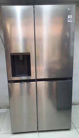 LG ThinQ Side By Side Refrigerator with Water Dispenser Model.