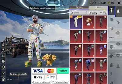 PUBG ACCOUNT CHEAP GLCIER MAX + RYAN SET + OLD RPS + BEARD