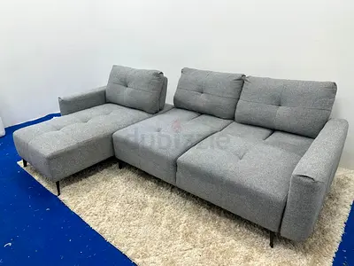 Like new condition home centre lshape sofa