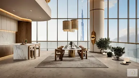 Fully Furnished | 1 Year Free Service Charge | Corner Unit