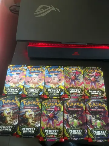 Collection of Pokémon TCG Perfect Order Booster Packs (sealed) - Lot for Sale 1 for 30