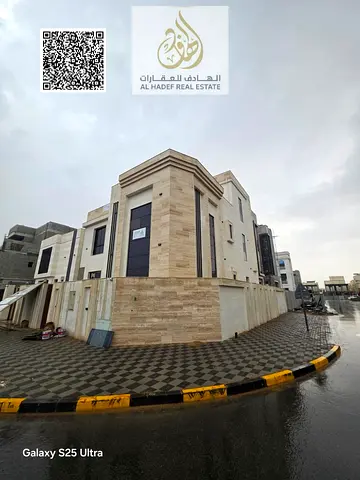 فيلا للبيع تملك حر لجميع الجنسيات بمنطقه الزاهيه شامل كهرباء ورسوم التسجيل