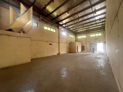 Warehouse in Industrial 10 2000 sqft with 3 phase power all activities allowed suitable for storage and operations rent AED 100000 yearly 4 payments 1