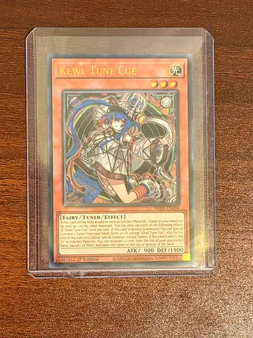 Yu-Gi-Oh! Kewl Tune Cue - Rare Trading Card in Sleeve
