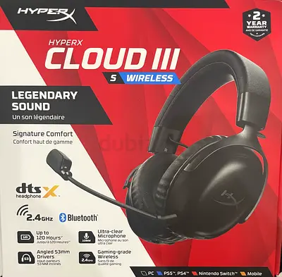 Hyperx cloud 3s wireless