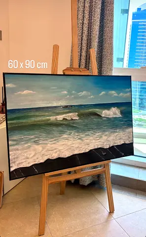 Seascape Oil Painting on Canvas 60 x 90 cm
