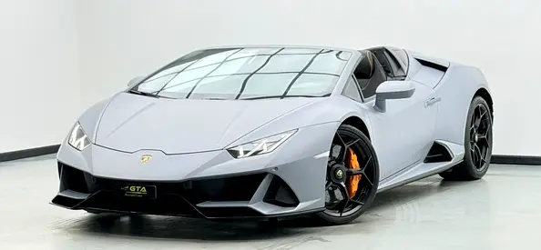 2023 Lamborghini Huracan EVO Spyder, 2027 Lamborghini Warranty, Very Low Km, Fully Loaded, GCC