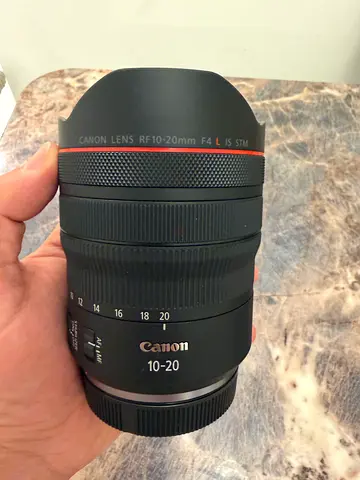 Canon RF 10-20mm f/4 L IS STM Wide-Angle Lens (Good Condition)