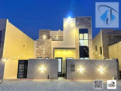 A very special villa for rent at a price of 90,000 annually, with a built-in wardrobe and a roof terrace, excellent finishing.