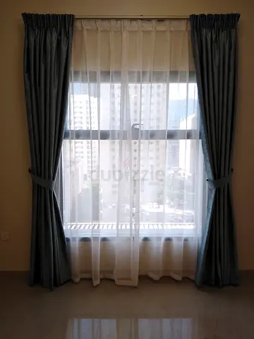 Velvet Curtains with Sheer per meter
