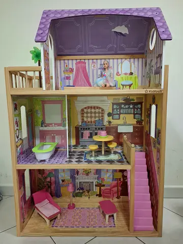 Wooden doll house