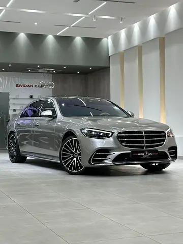 Mercedes S 500 4 Matic 3.0L Turbocharged inline 6,2021 Model, Gcc Specification, Very Good Condition