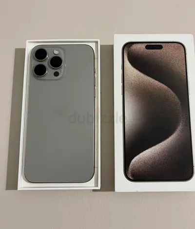 Iphone 15 Pro Max - 512GB - JAPAN SPECS Natural titanium