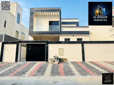 Own a luxury villa in Al Yasmin, Ajman | 4 bedrooms, ground floor, first floor and roof at a competitive price