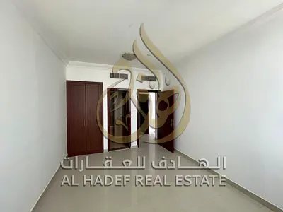 One bedroom and living room apartment for rent in Al Taawun, annual rent ✅ 4 installments ✅ Free gym and swimming pool ✅ Close to Dubai exit ✅ Sec