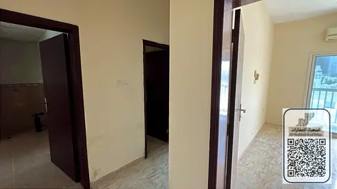 Two-bedroom apartment with living hall for annual rent in Al Rashidiya 3 – Ajman, located in a convenient area close to all essential services