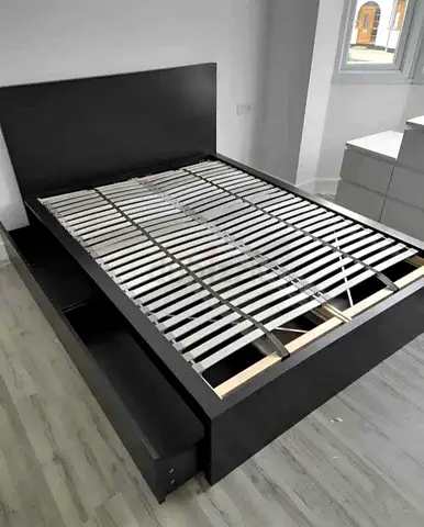 *URGENT SALE* IKEA MALM Storage King Bed + Mattress | Urgent Sale - First Come, First Serve
