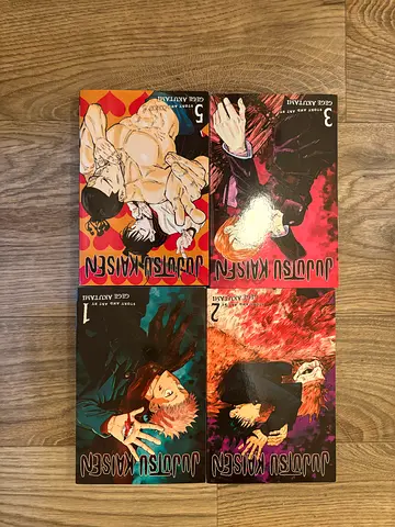 Jujutsu Kaisen Volumes 1-11 manga set