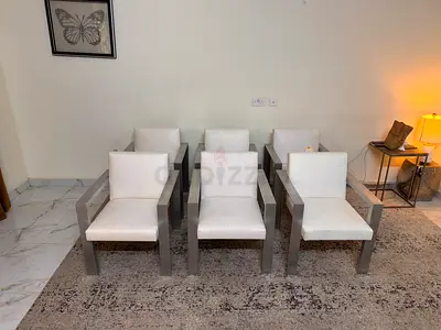 Up for sale are 6 authentic Ralph Lauren Home RL1 Premium Edition armchairs, one of the most iconic