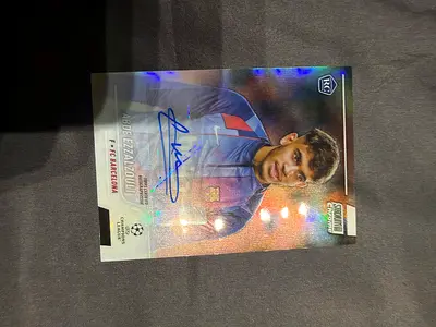 Signed Abde Ezzalzouli Football Trading Card - Autograph Rookie Card