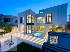 Own a luxury villa in Al Yasmin, Ajman | 6 master bedrooms, 6200 sq ft land area, with a luxurious s