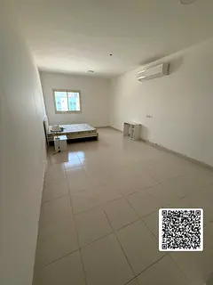 For annual rent in Ajman ♨️ Studio apartment with separate kitchen and spacious living area 👈