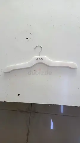 White Plastic Hangers