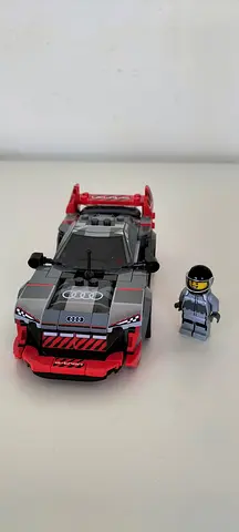 Lego speedchampions Audi-style Race Car Building Toy with Minifigure
