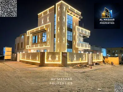 فرصة سكنية واستثمارية تملك فيلا شامل كهرباء  ومياه 5 غرف نوم بمسبح وروف  بسعر تنافسي