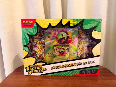Pokemon TCG Mega Meganium ex Box - Ascended Heroes (Sealed Set)