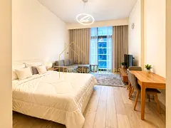 Premium Furnished Studio for Rent in Azizi Riviera