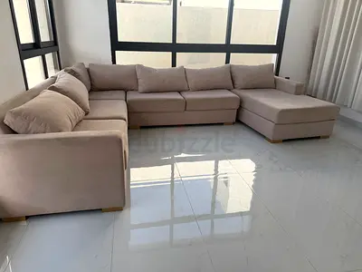SOFA Large L-shaped Beige Comfortable