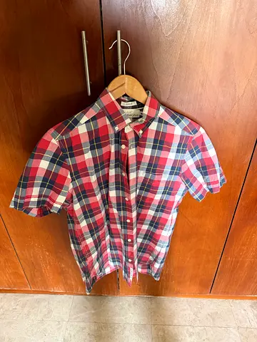 HM tartan cotton shirt. Small