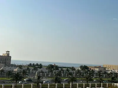 Full sea-view balcony, large layout, spacious area, prime location, modern finishing, family-only building