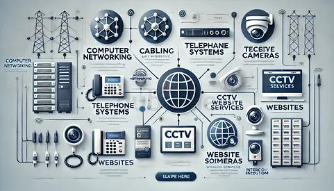 PABX-TELEPHONE-WIFI-CCTV-DOOR ACCESS-IT-SERVER-CABLING-CAT6-FIBER