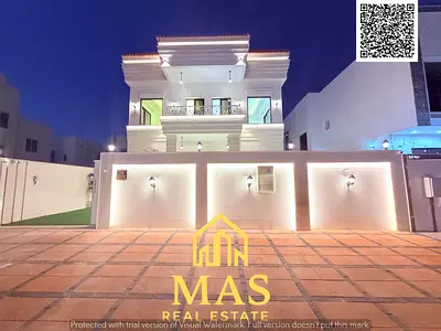🏰 Luxury Classic Stone-Facade Villa for Sale in Al Amera – Ajman | Premium Finish & Prime Location