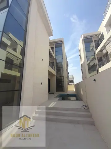 Two distinctive villas for sale in Al Yasmeen (Al Maidan) – Ajman Located in a quiet and prime location within the Al Yasmeen (Al Maidan) area, these