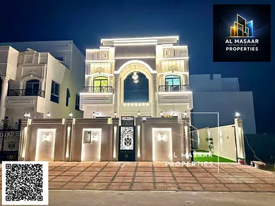 A luxurious villa for sale, combining elegance, comfort, and an ideal location in one of Ajman's most desirable residential areas.
