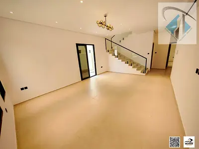 A villa finished in a modern European style. The villa is brand new.