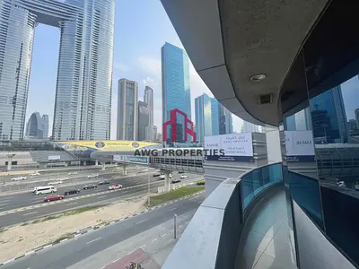Stunning SZR view Office | 1 month free | next to dubai mall metro