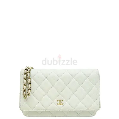 Authentic Chanel CC Classic Wallet on Chain