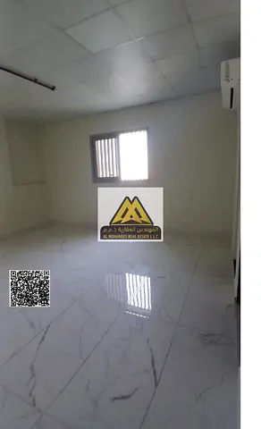 Studio in Al Jurf 2, Ajman, separate kitchen, large space, parking floor, split AC, near Day to Day and City Centre, AED 21,000 in 4 or 6 installments