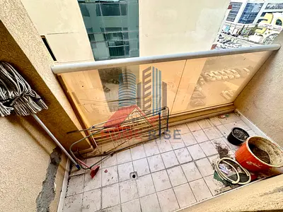 No security Deposit 2 BHK Lavish apartment with a balcony open hall 2Washrooms Near muwaileha park