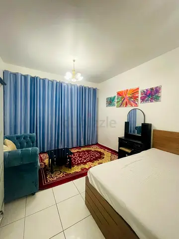 Luxury furnished Hall Room Available in Saeed Tower 1 Shiekh zayed Road area