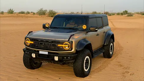 Ford Bronco Raptor 2023 | Al Tayer Warranty Until 2029 | Full Custom Desert Spec | Beadlock-Capable