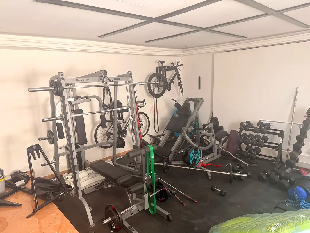Multi-Function Home Gym Smith Machine with Bench and Leg Developer439292937005977603