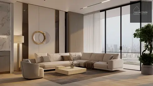 إطلالة على البرج والأفق | شقة بغرفة نوم واحدة | بن غاطي غوست الجداف