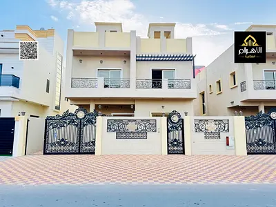 للبيع فيلا تصميم عصري تملك حر لجميع الجنسيات بموقع سكني قريب من جميع الخدمات