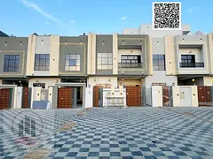 For sale, a villa in Ajman Al Helio, 4 master rooms, a Majles room, a hall, and a maid’s room, fre