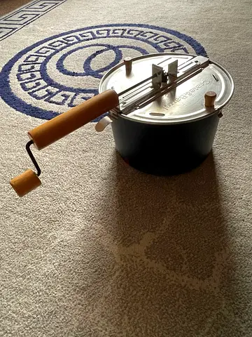 Crate and barrel popcorn mixer